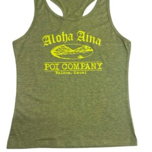 Aloha Aina Tank Top Green
